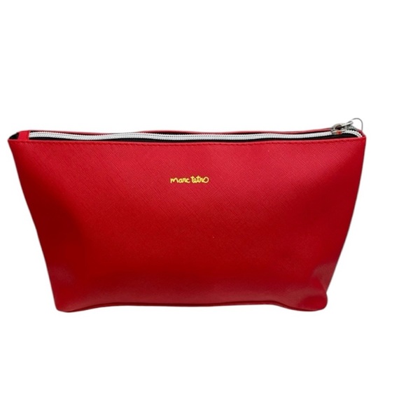 Red Cosmetic Bag with Westie Design - Picture 2 of 4